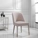 Uttermost® Brie Champagne Armless Chair-1
