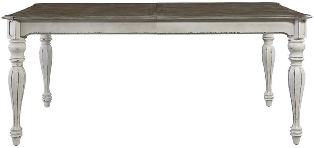 Liberty Furniture Magnolia Manor 7-Piece Antique White/Ivory/Weathered Bark Dining Set-3