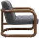 LH Home Scale Curbside Brown/Charcoal Club Chair-4