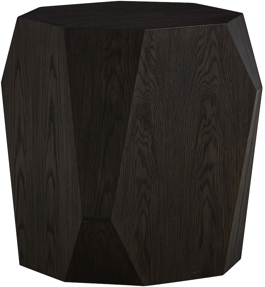 Alder & Tweed Furniture Co Haden Dark Cinder End Table