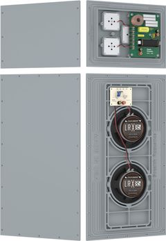 Stealth Acoustics LRX Series 8" 2 Panel Invisible In Wall or In Ceiling Speaker System