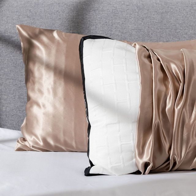 Hush Beige Silk Pillowcase-2
