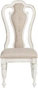 Liberty Furniture Magnolia Manor 7-Piece Antique White/Ivory/Weathered Bark Optional Double Pedestal Dining Set-4