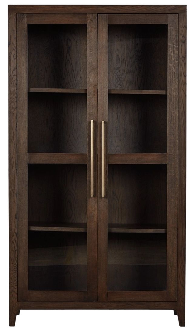 Signature Design by Ashley® Balintmore Dark Brown 2 Door Accent Cabinet-2