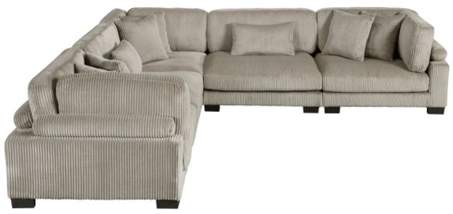 Homelegance® Traverse 5-Piece Taupe Modular Sectional-2