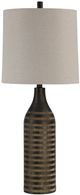Renwil® Everren Azzurra Dark Brown Table Lamp-0