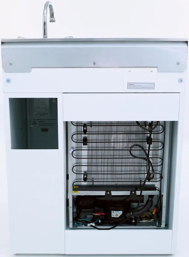 Avanti® 30" White Kitchenette-4