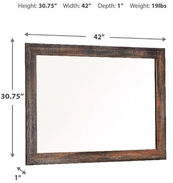 Signature Design by Ashley® Drystan Brown Bedroom Mirror-2