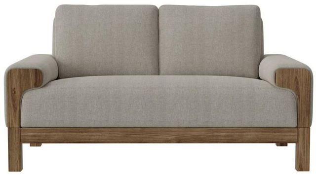 International Furniture Direct Sedona Beige Loveseat-2