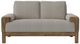 International Furniture Direct Sedona Beige Loveseat-2