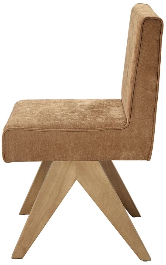 ACME Furniture Zoey 2-Piece Chocolate/Oak Side Chair Set-4