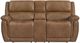 Flexsteel® Beau Silt Tan Power Reclining Loveseat with Console and Power Headrests-2