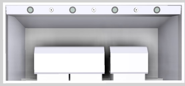 Vent-A-Hood® Designer Series 54" White Wall Mounted Range Hood-1