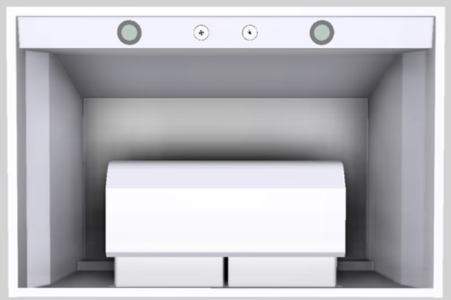 Vent-A-Hood® Designer Series 36" White Wall Mounted Range Hood-2