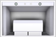 Vent-A-Hood® Designer Series 36" White Wall Mounted Range Hood-2