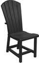 C.R. Plastic Generation Line Black Addy Dining Chair-0
