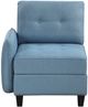 Homelegance® Garren 5-Piece Blue Modular Sectional with Storage-4