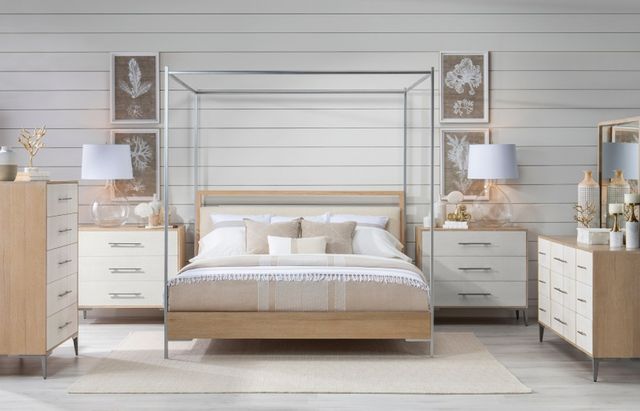 Legacy Classic Biscayne Alabaster/Malabar 5-Drawer Bachelors Chest-1