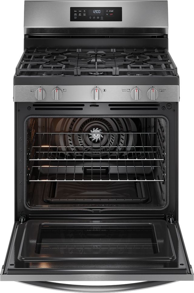 Frigidaire® 30" Stainless Steel Freestanding Gas Range with Air Fry-1
