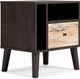 Signature Design by Ashley® Piperton 4-Piece Two-Tone Brown/Black Full Panel Platform Bed Set-4