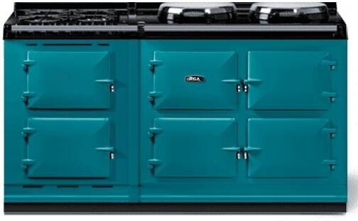 AGA™ eR7 160 Classic Cast Iron 63" Salcombe Blue Pro Style Dual Fuel Range-0
