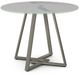 Amisco Customizable Dirk 39" Italian Porcelain Top Round Table-0