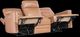 Hooker® Furniture MS Twain Fawn Power Reclining Sofa with Power Headrest and Lumbar-5