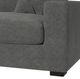 Elements International Arizona 3-Piece Steno Charcoal Modular Sectional and Left-Arm Facing Chaise-5