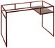 ACME Furniture Yasin Clear/Red Writing Desk-0