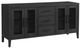 Elements International Versailles Contemporary Black Server-0