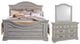 American Woodcrafters 7820 Stonebrook 3-Piece Antique Gray Queen Bedroom Set-0