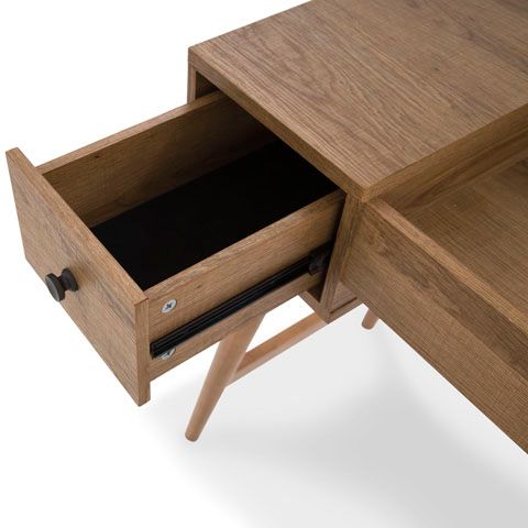 Signature Design by Ashley® Thadamere Light Brown Vanity with Stool-4