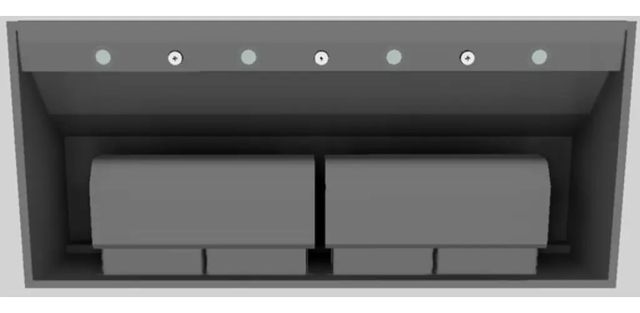 Vent-A-Hood® 54" Gunsmoke Wall Mounted Range Hood-3