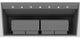Vent-A-Hood® 54" Gunsmoke Wall Mounted Range Hood-3