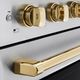ZLINE Autograph Edition Paramount 30" Satin Stainless Steel Pro Style Induction Range with Polished Gold Accents-3