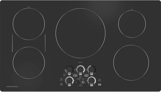 Monogram® 36" Black Graphite Induction Cooktop-1