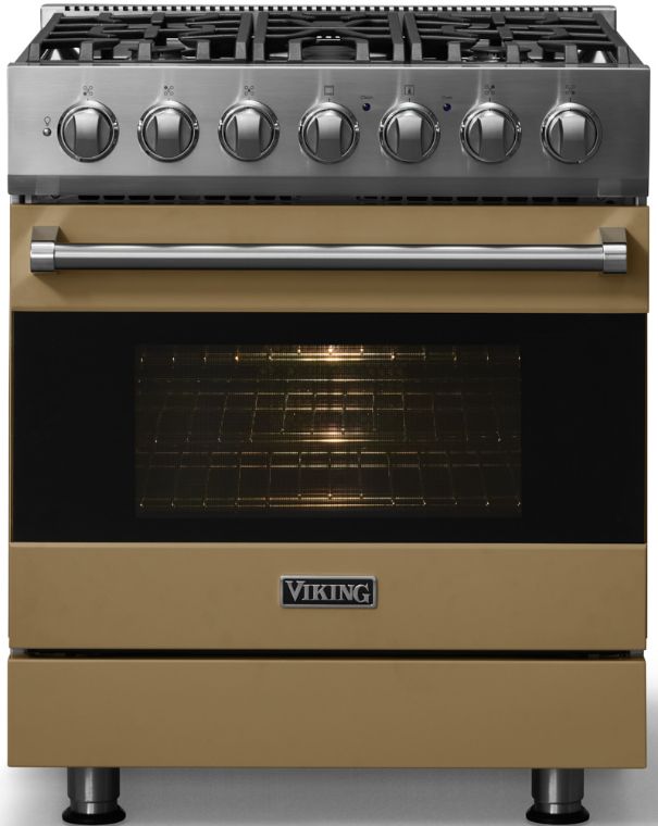 Viking® 3 Series 30" Golden Hour Pro Style Dual Fuel Range-2
