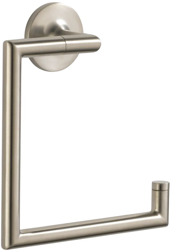 Brizo Odin® Brilliance® Brushed Nickel Towel Ring-0