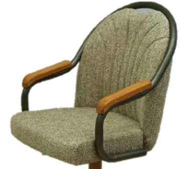 Allwood Furniture Group #98 Oatmeal Tilt/Swivel Bar Stool-1