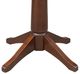 John Thomas Furniture® Dining Essentials Espresso Round Dining Table with Espresso Transitional Pedestal Base-2