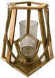 Crestview Collection Myers Brown Medium Candle Holder-0