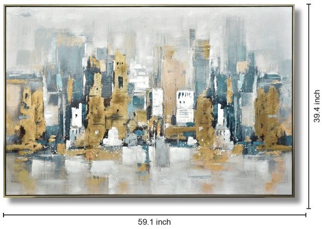 Classy Living Outspoken Golden Sky Reverie Wall Art-2