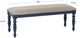 Powell® Trimble Gray/Navy Blue Bench-2