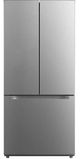 Aviva 30 In. 18.4 Cu. FT. Stainless Steel French Door Refrigerator-0