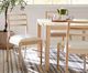 Bassett® Furniture BenchMade Origins Dandridge Natural Square Dining Table with Two Leaf-2