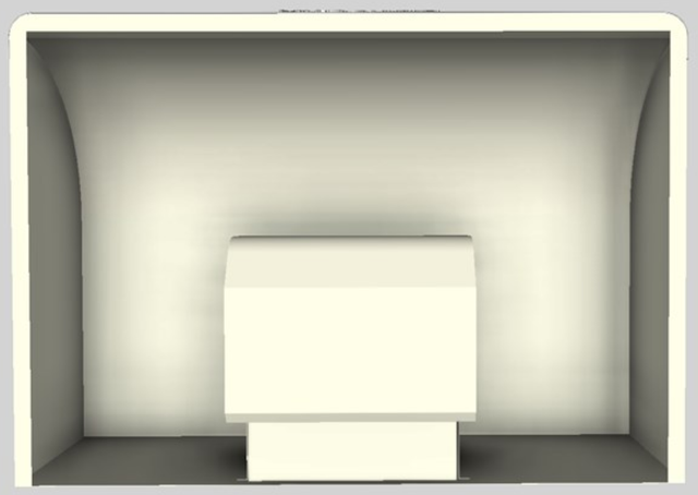 Vent-A-Hood® 30" Biscuit Retro Style Under Cabinet Range Hood-3