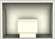 Vent-A-Hood® 30" Biscuit Retro Style Under Cabinet Range Hood-3