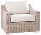 Enclover Tulip Birds Eye/Driftwood Club Chair-0