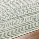 Surya Eagean Green 4'x6' Area Rug-1