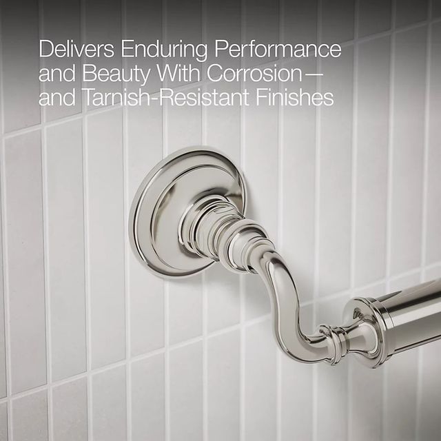 KOHLER® Artifacts® Vibrant Polished Nickel 42"  Grab Bar-4